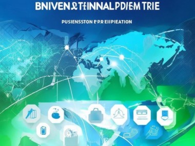 动态国际贸易商务PPT模板，专业、高效、便捷