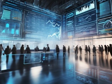 商务科技动态模板