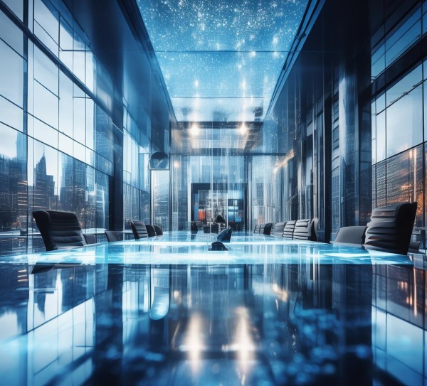 蓝白商务,视觉盛宴中的专业与创新 蓝白商务,视觉盛宴中的专业与创新