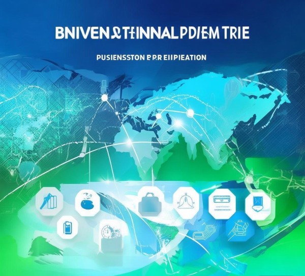 动态国际贸易商务PPT模板，专业、高效、便捷