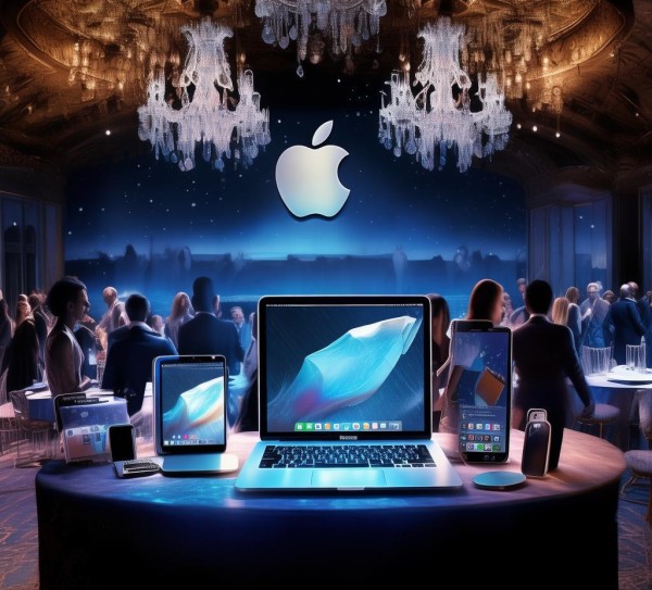 商务苹果设计之王浪漫派对壁纸